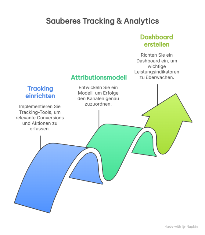 STOLL Consulting: Performance Marketing Strategie mit sauberem Tracking und Analytics. Tracking einrichten, Attributionsmodell entwickeln, Dashboard erstellen.